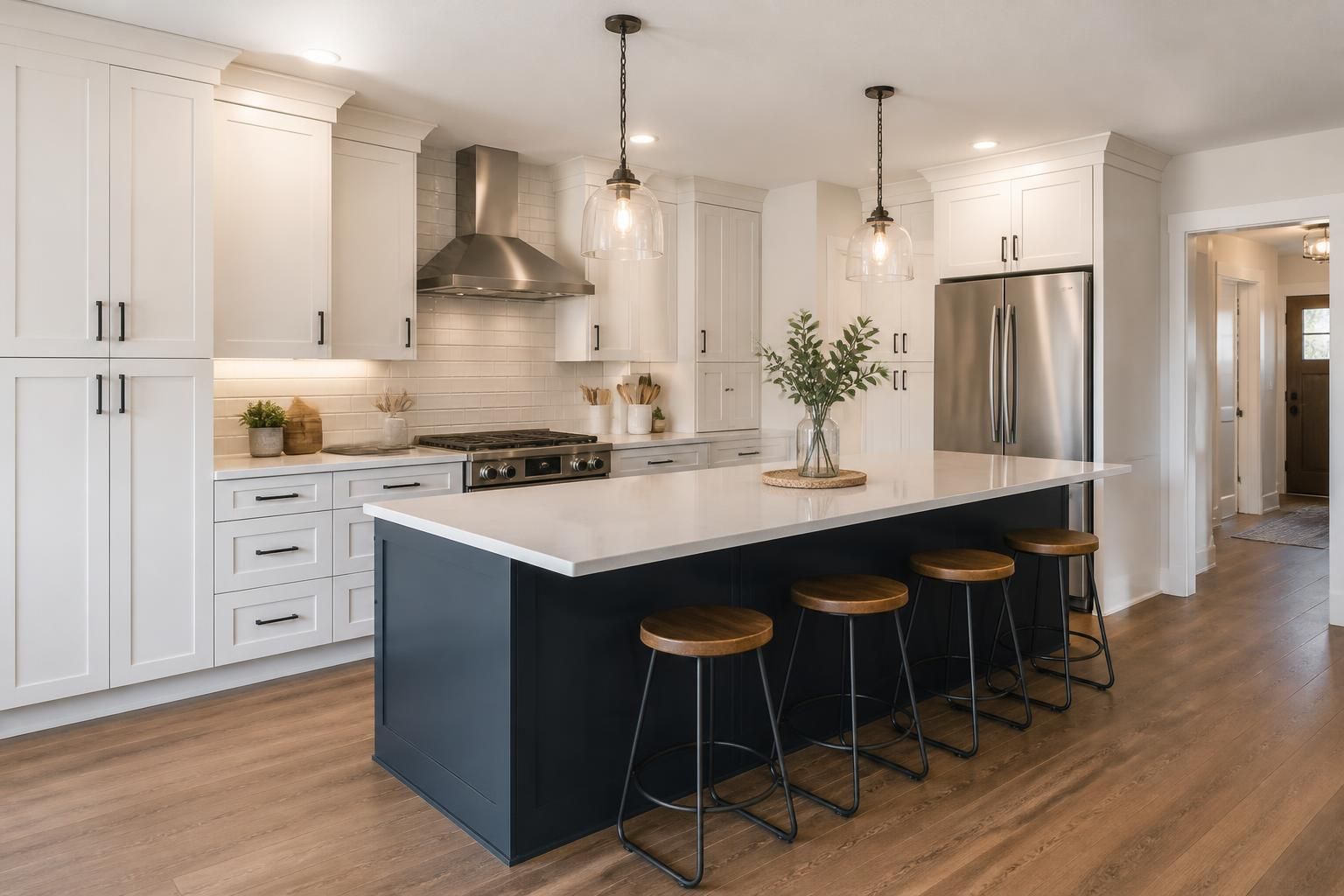 Updated home interior with professional craftsmanship and clean finishes.